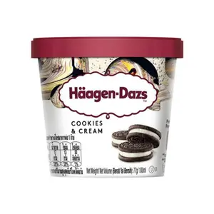 Kem Cookie, Cookies & Cream Ice Cream (100ml) - HAAGEN-DAZS